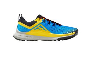 Pantofi alergare trail barbati Nike React Pegasus Trail 4 FW 2023-Albastru/Galben-40 1/2