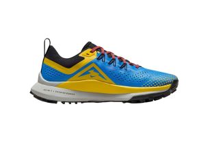 Pantofi alergare trail dama Nike React Pegasus Trail 4 FW 2023-Albastru/Galben-36 1/2