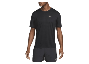 Tricou alergare barbati Nike Dri-FIT Miler-Negru-S