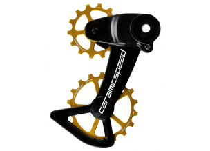 Patina schimbator cu rotite CeramicSpeed SRAM Eagle AXS Coated-Auriu