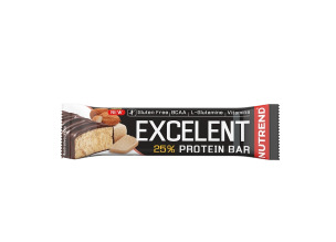 Baton proteic Nutrend Excelent 85 g-Aroma Martipan/Migdale