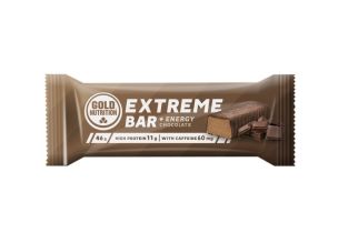 Baton energizant si proteic GoldNutrition Extreme Bar 46g, Aroma Ciocolata