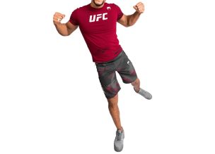 Tricou barbati Venum Authentic Fight Week UFC 2.0-Rosu-XXL