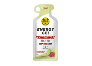 Gel energizant Gold Nutrition Energy 40 g-Capsuni/Lime