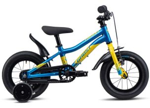 Bicicleta copii Ghost Powerkid 12 2022-Albastru/Galben
