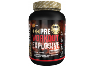 Supliment alimentar Gold Nutrition Pre Workout Explosive-Portocale 1 Kg