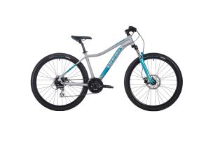 Bicicleta MTB dama Drag Grace 5.0 27.5" 2023-Gri/Albastru-M