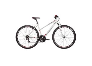 Bicicleta dama Drag Grand Canyon Comp 28" 2023-Alb/Rosu-M