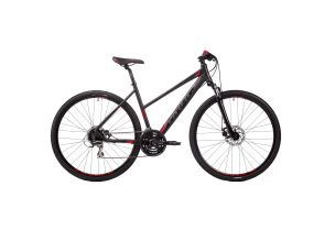 Bicicleta dama Drag Grand Canyon Pro 28" 2023-Negru/Rosu-M