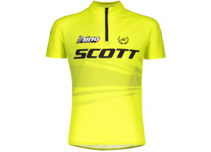 Tricou ciclism copii Scott RC Pro 2020-Galben-140