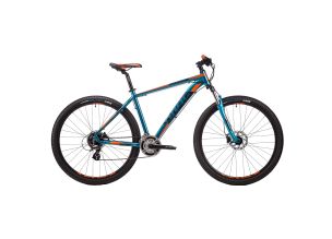Bicicleta mtb Drag Hardy 5.0 27"5 2023-Albastru/Portocaliu-S