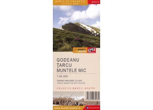 Harta de drumetie - Muntii Nostri - Muntii Godeanu, Tarcu, Muntele Mic