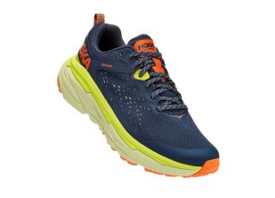 Pantofi alergare trail barbati Hoka Challenger ATR 6 GTX FW 2022-Bleumarin/Galben-40 2/3