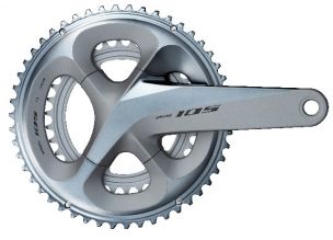 Angrenaj pedalier Shimano 105 FC-R7000, 50x34T, brat 172.5 mm, 11 viteze