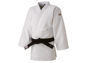 Bluza kimono Judo Mizuno Yusho Best IJF-Alb-2