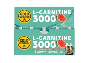 Supliment alimentar Gold Nutrition L-Carnitina 3000mg 10ml-Aroma Pepene-rosu