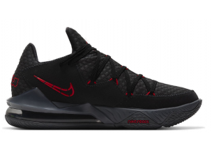 Ghete baschet barbati Nike LeBron 17 Low SS 2020-Negru/Rosu-38 1/2