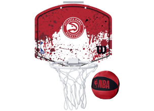 Mini panou de baschet Wilson NBA Team Atlanta Hawks
