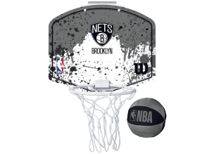 Mini panou de baschet Wilson NBA Team Brooklyn Nets