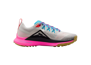 Pantofi alergare trail dama Nike React Pegasus Trail 4 SS 2023-Gri/Roz-37 1/2