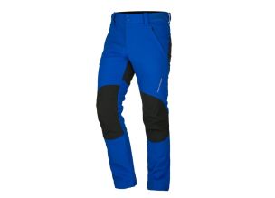 Pantaloni softshell barbati Northfinder Troy-Albastru/Negru-S