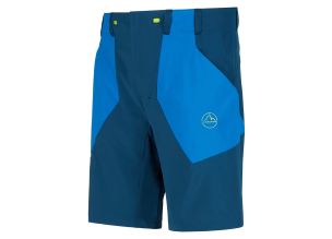Pantaloni scurti trekking barbati La Sportiva Scout-Albastru/Bleu-S