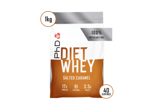 Proteina Diet Whey PHD 1kg- Aroma Caramel sarat
