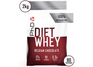 Proteina Diet Whey Phd 2kg-Ciocolata Belgiana