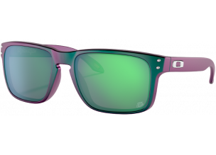 Ochelari de soare Oakley Holbrook Troy Lee Designs Matte Purple Green Shift / Prizm Jade