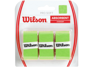 Set 3 overgrip-uri Wilson Pro Soft-Lime