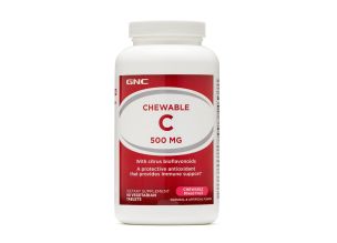 Supliment alimentar GNC Vitamina C masticabila 500 mg 90 TB