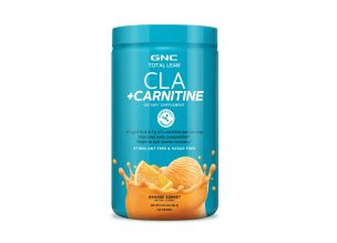 Supliment alimentar GNC CLA + Carnitina cu Aroma de Serbet de Portocala 384 g