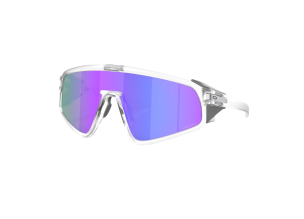 Ochelari de soare Oakley Latch Panel Matte Clear / Prizm Violet