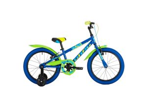 Bicicleta mtb copii Drag Rush 18" 2024-Albastru/Verde