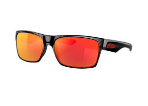 Ochelari de soare Oakley TwoFace Polished Black / Prizm Ruby