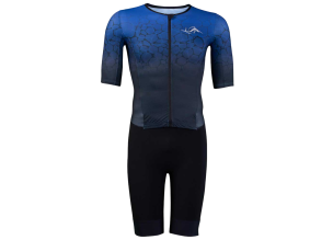 Costum triatlon barbati Sailfish Aerosuit Perform-Albastru-S