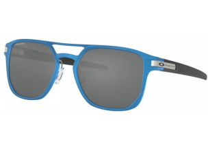 Ochelari de soare Oakley Latch Alpha Matte Sapphire Blue/Prizm Black 