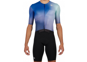 Costum ciclism barbati Sportful Bomber SS 2021-Albastru-L