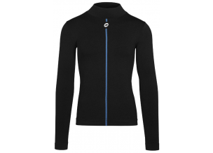 Bluza ciclism barbati Assos Winter Skin Layer-Negru-XS/S