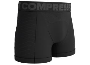 Boxeri barbati Compressport Seamless-Negru-XL
