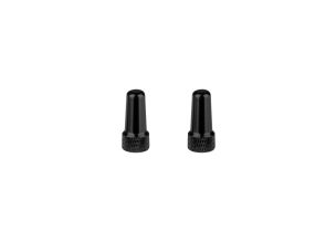 Set 2 capace Force pentru Valve Tubeless Presta-Negru