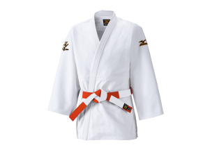 Bluza kimono Judo Mizuno Yawara-Alb-1.5