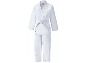 Kimono Judo copii Mizuno Shiro-Alb-100 cm