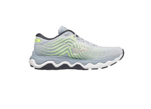 Pantofi alergare dama Mizuno Wave Horizon 6-Gri/Lime-36