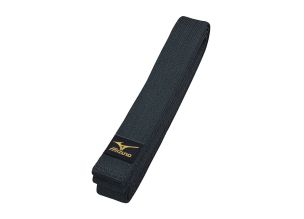Centura Judo Mizuno Kuro OBI Japan IJF-Negru-4.5