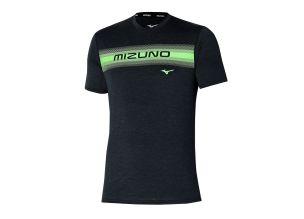 Tricou alergare barbati Mizuno Core SS 2023-Negru-M