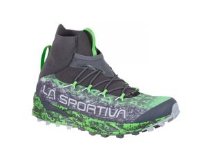 Pantofi alergare trail dama La Sportiva Uragano GTX-Gri/Verde-37