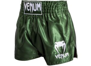 Sort Venum Muay Thai Classic-Verde/Alb-S