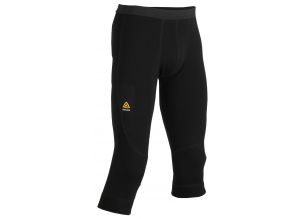 Pantaloni merino barbati Aclima WarmWool 3/4 -Negru-XL