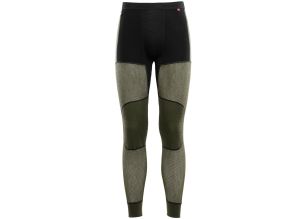 Pantaloni de corp merino barbati Aclima WoolNet Hybrid-Negru/Verde-S